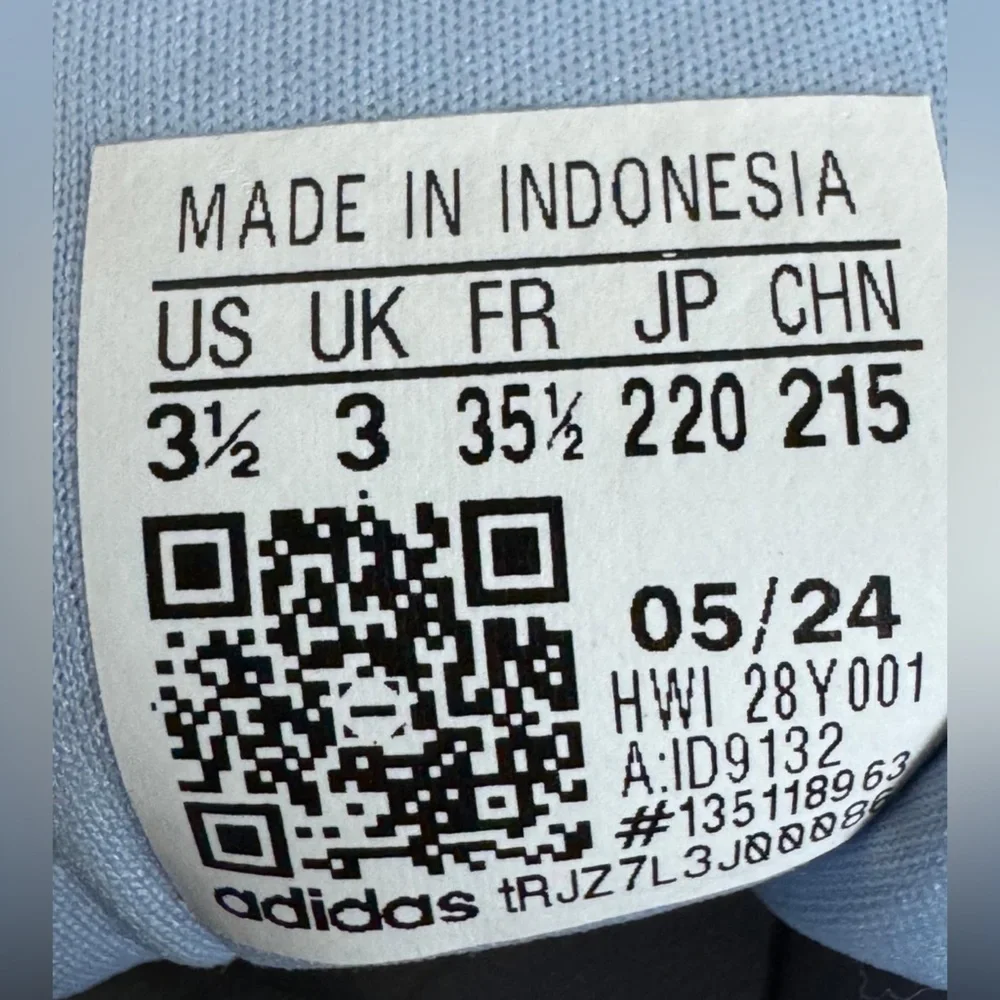 Adidas Duramo SL Glow Blue‎ Blue Spark Core Black (GS) Size 3.5